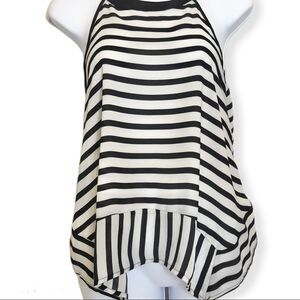Monteau halter neck drape tank chic casual modern timeless basic minimalist